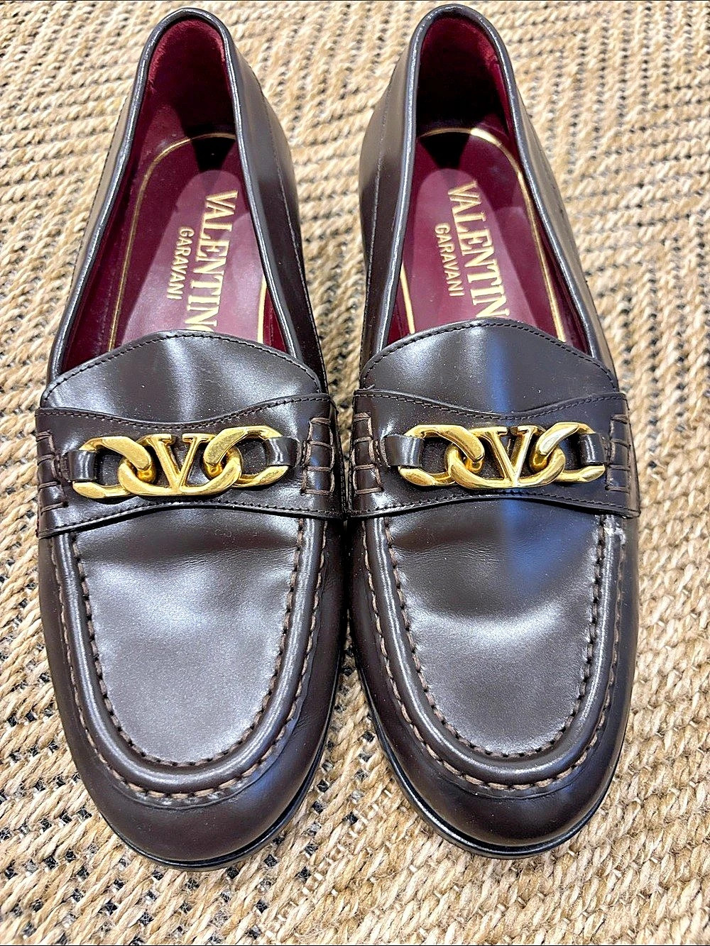 Valentino Garavani Flats & Loafers Brown